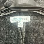 Jun & Ivy  Waterfall Cardigan Coat Long Open Front Womens Small Grey Photo 2