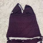Mossimo Supply Co. Purple Bikini Top Size XL Photo 3