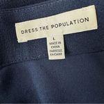 Dress the Population  Andreas Wide Leg Pants Navy Blue Large Photo 10