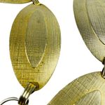 Vintage Chain Belly Band Belt Necklace Gold Tone Metal Oval Shaped Links u Photo 1