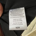 44 North Hooded Vest Dress Sleeveless Black Zip Pockets Womens Medium‎ Photo 6