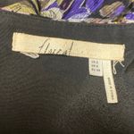 Anthropologie Floreat Black Floral Sleeveless V Neck Pleated Cami Maxi Dress 2 Photo 3