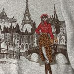 Love and Lace Graphic Long Sleeve Sweater. Size 1X Photo 3