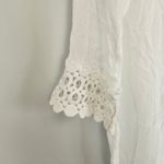 White Crochet Trim Cover Up | SZ 1x Photo 6