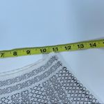 BCBGMAXAZRIA Knit Jacquard Queeny A-Line Skirt White Black Size Small Photo 6