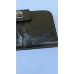 Coach  Wallet Olive Green Patent Leather – Pink Interior, Vintage & Chic Photo 10