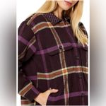 Madewell Plus Belrose -Tilda Shirt Jacket - Heavyweight Flannel Twill SIZE L Photo 0