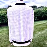 Kensie Kenzie White Lace Zippered Jacket Photo 10