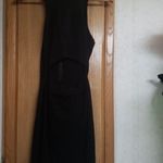 Mystic Middle Cut Out Black Dress Photo 4