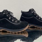 Ryka Womens Black Suede Leather Terrain Lace Up Outdoor Hiking Ankle Boots Photo 1