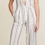 Levi's Made & Crafted Women's Beach Stripe Linen Blend Jumpsuit NWT Photo 0