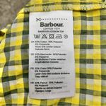 Barbour Addison Top Sunrise Yellow Check Plaid 6 NWT Smocked Gingham Square Neck Photo 7