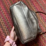 Coach  EDIE 31 PEWTER SILVER LEATHER SHOULDER BAG PURSE Photo 4