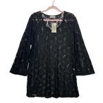 J Valdi NWT $56 Sunburst Bell Sleeve Tunic Photo 1