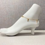 Gold Tone Dolphin Charm Ankle Bracelet Ball Beads Chain Anklet DGL Photo 2