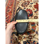 Coach Black Leather Flap Crossbody Bag | Legacy / Sonoma, 90s Vintage Photo 4