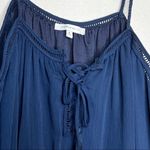 Purple Snow  Navy Cold‎ Shoulder Dress Photo 3