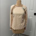 Faherty  Arles Blouse Blush Photo 4