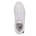 Calvin Klein Jeans Cayle Logo Casual Lace-Up Sneakers White Size 6.5M Retail $89 Photo 3