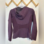Mountain Hardwear Mountain Hardware Long Sleeve Full Zip Up Hoodie Women's Size Medium Purple Photo 3