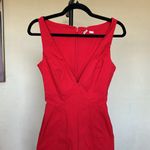 House Of CB  'Cece' Red Rose Plunge Maxi Dress NWOT size‎ S Photo 3