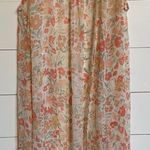 Jack by BB Dakota Jack Women‎ Long Sheer Floral Cardigan Medium Polyester/Crochet Lace Beach Cover Photo 3