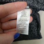 Talbots  Wool Blend Top Women Medium Faux Leather Sleeve Edgy Glam Rock Night Out Photo 5