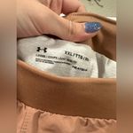 Under Armour NWT  Tan and White Women's Athletic Shorts Photo 3