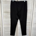 TRUTH (By Republic) Pull On Skinny Ankle Dress Pants with Buttons Black Photo 1