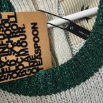 One Teaspoon Silver Metallic Silver Mini Sweater Dress(Size Small) Photo 7