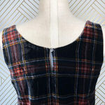 J.Crew Velvet Tank Top in Stewart Tartan Plaid Photo 6