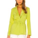 Lovers + Friends NWT Galvin Blazer in Lime Size XS Photo 0