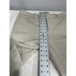 Banana Republic Womans Hampton Size 8 Zip Front Low Rise Tan Trousers Photo 6