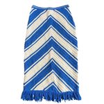 Fifteen Twenty  Amber Crochet Skirt in Blue/White, Size M Photo 3