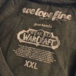 WeLoveFine World of Warcraft Womens T Shirt Top Black Yellow Size XXL Photo 2