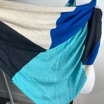 Yogasmoga "The Vertex" SONA Scarf – Silk Wool Cashmere Luxe Wrap Andaman Green Blue Photo 5