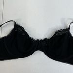 Savage X Fenty Size 36DDD Bra Wired Cotton Essentials Lace Black Caviar Woman’s Photo 8