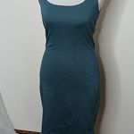 Cotton On teal kimi scooped bodycon midi dress size small Photo 0