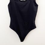 BOBATON x ARITZIA | Black Tank Swimsuit Thong Double Thick Sleeveless | Medium Photo 2