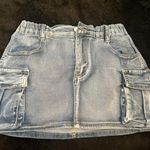 Cargo Denim Skirt Photo 0