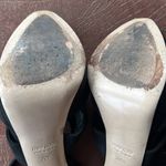 Miu Miu Black Caged Slingback Platform Sandals Photo 8