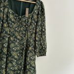 J.Crew Floral Green Mini Dress Photo 4