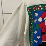 Vintage Christmas Santa Crewneck Sweatshirt Size M Photo 5