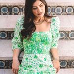 Lilly Pulitzer Estelí mini palm print cotton long sleeve dress Photo 6