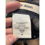 Gap VTG Jeans Dark Wash A-Line Denim Midi Skirt Women Size 10 Photo 5