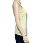 Maurice's Womens Y2K Camisole Tank Top Floral Lace V Neck White Yellow Small Photo 2