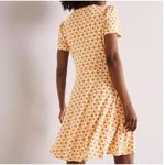 Boden Floral Crew Neck Jersey Short Sleeve Mini Dress Size 4 Photo 2