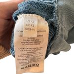 Free People - Joey Sweatshirt Cropped Hoodie Blue Wash Sz XS Photo 6