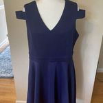 Yoins NWT Women’s Navy High Low Dress Size XL Photo 9