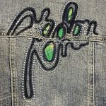 Sale! 🔥 🔥NWT! Vintage Akdmks Gladys Cropped Denim Jacket Size Medium Blue Photo 3